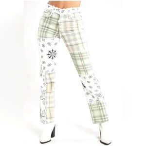 Jaded, Patchwork Boyfriend Jeans